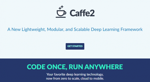 F8 2017 | Facebook 开源全新深度学习框架 Caffe2，让 AI 从云端走向终端